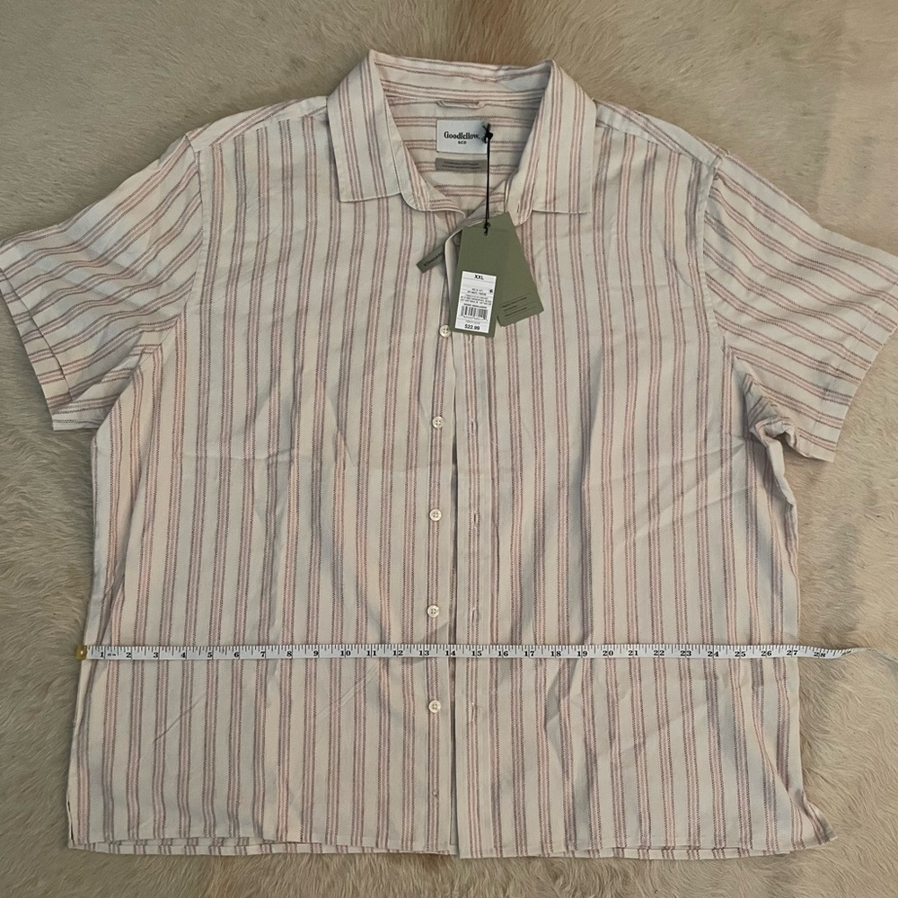 Goodfellow Men’s button up 2XL NWT - Picture 4 of 7
